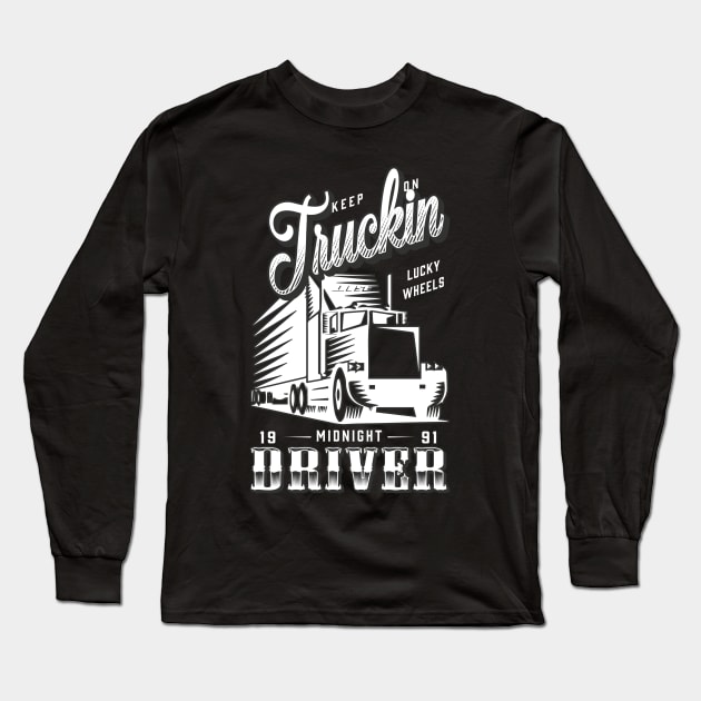 Truckin Long Sleeve T-Shirt by Kams_store